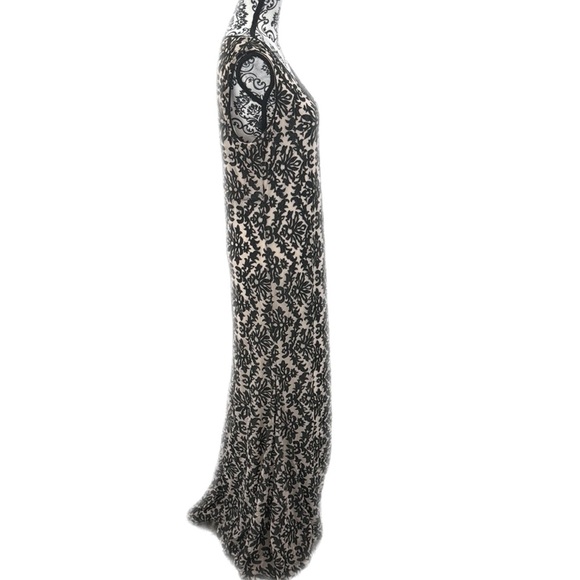 Chelsea & Violet Czarina Maryshka Romantic Vintage Maxi Dress Ivory Black - Picture 10 of 10